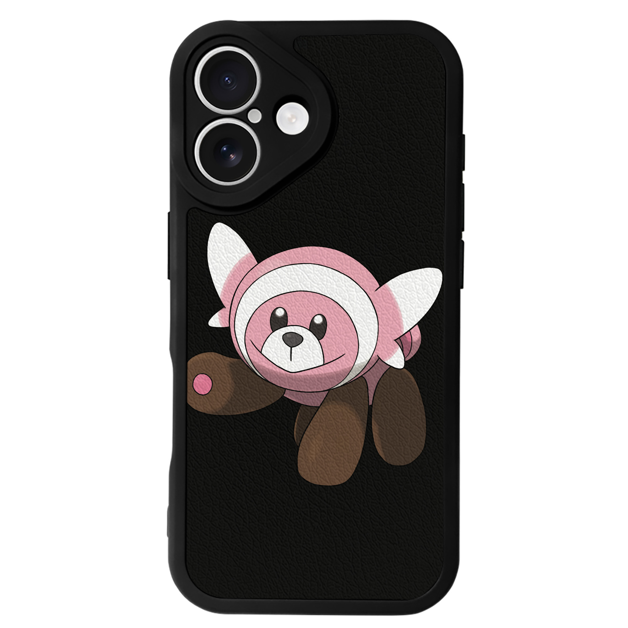 （画像用） ポケットモンスター Pokémon 【iPhone 16シリーズ対応】シリコンスマホケース（レザー調） 材質：シリコン